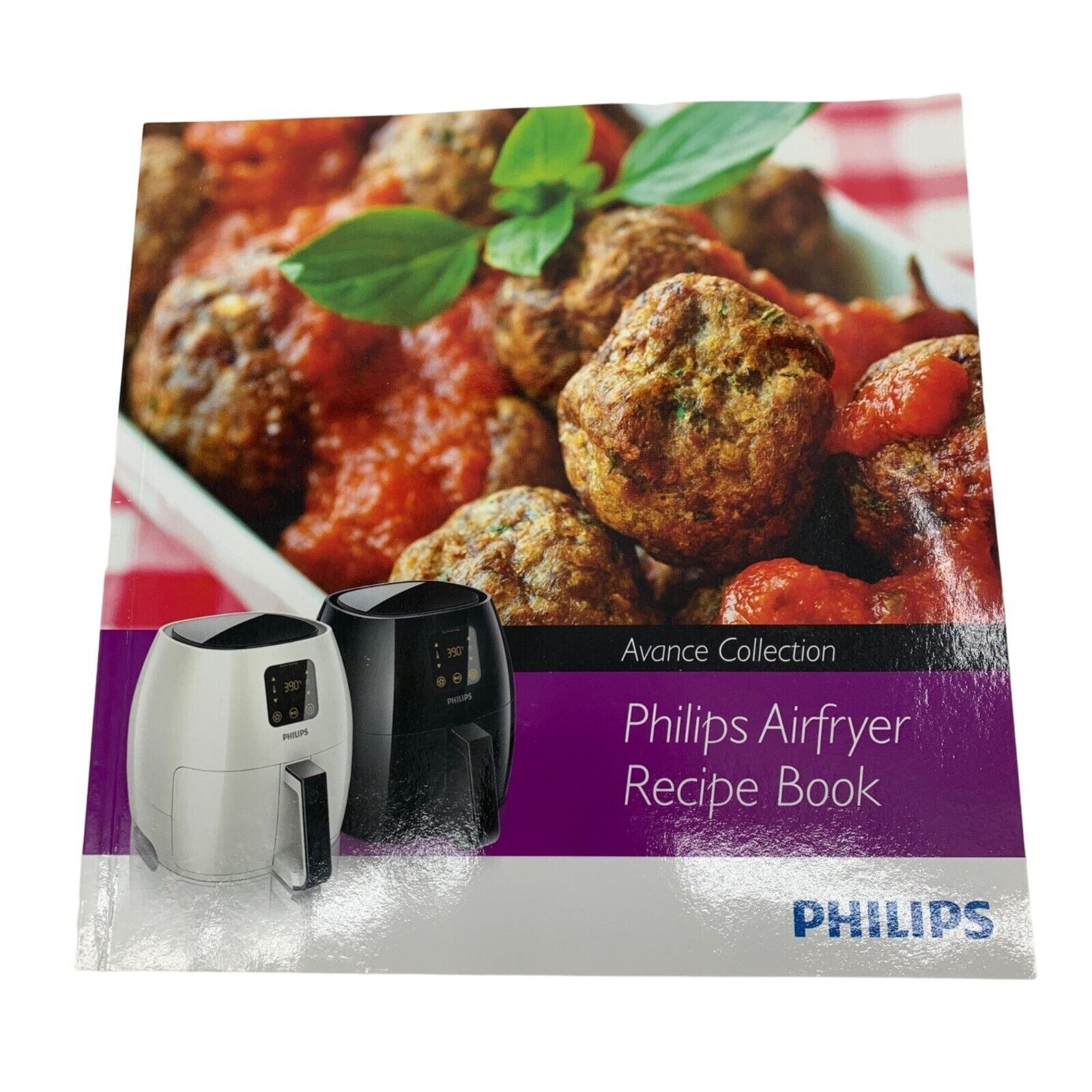 Philips Airfryer Recipe Book Advanced Collection + Tips New 39 pages 2700