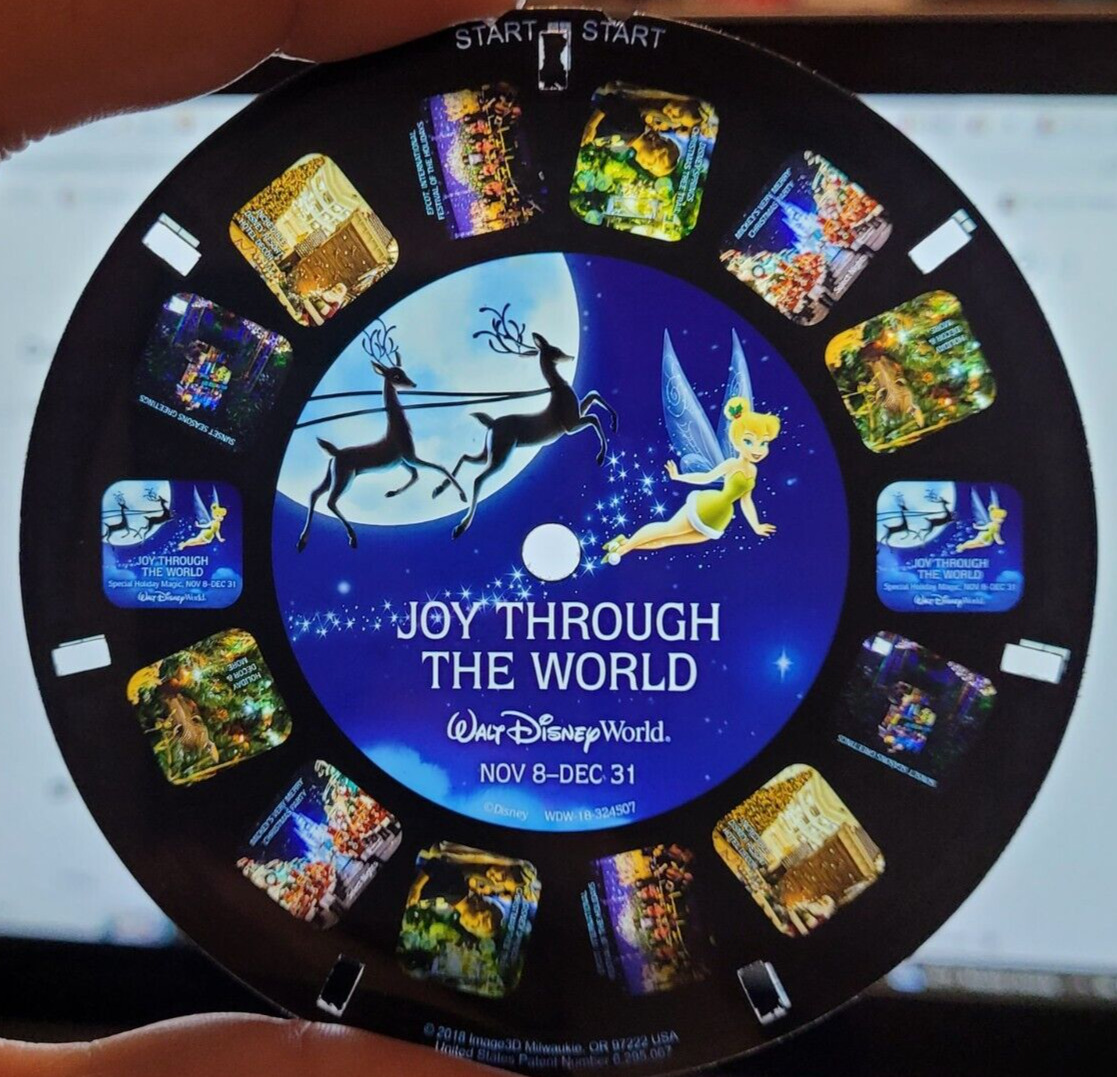 WDW Walt Disney Joy Through the World Advert Image 3D view-master Reel Promo