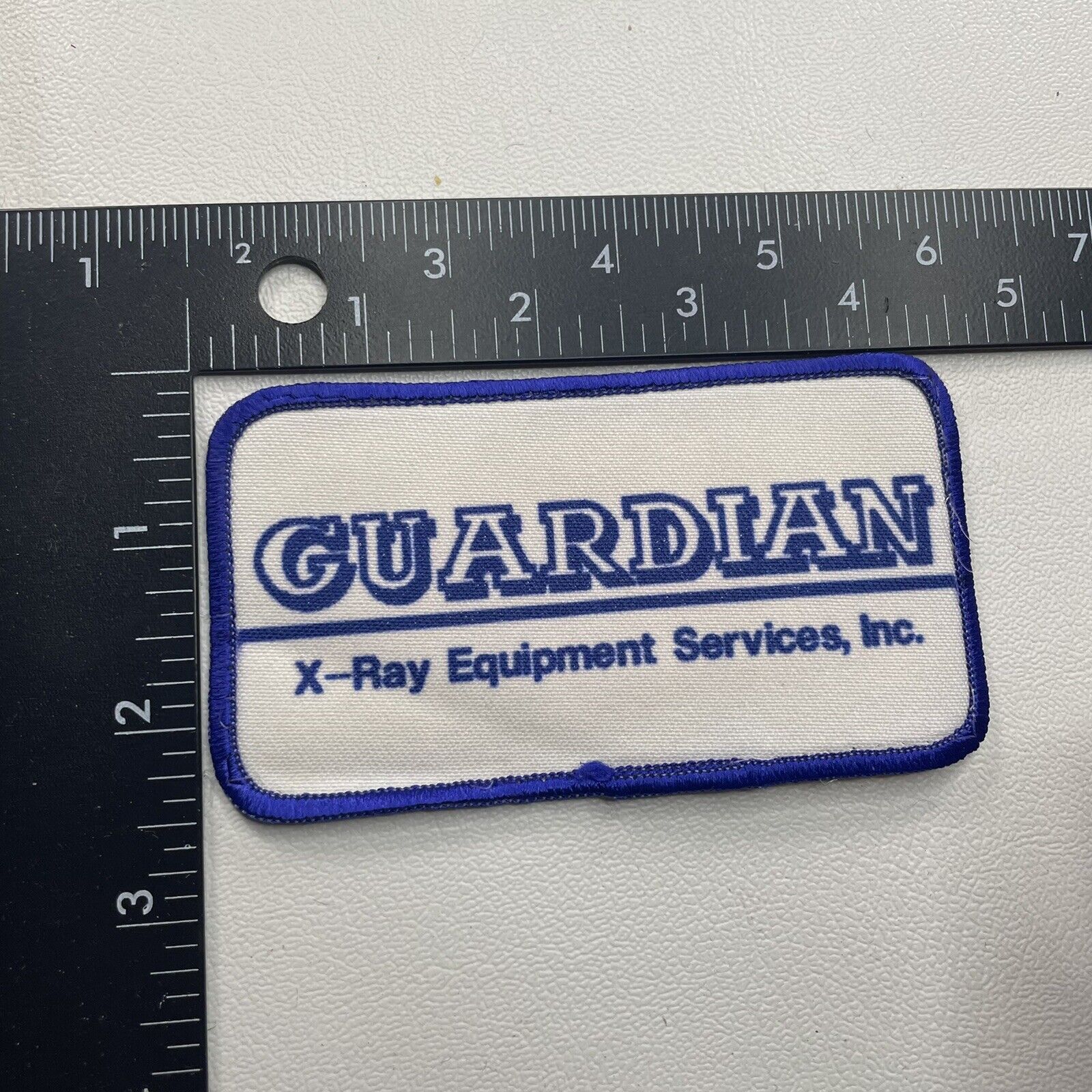 GUARDIAN X-RAY EQUIPMENT SERVICES INC. Advertising Patch O23I