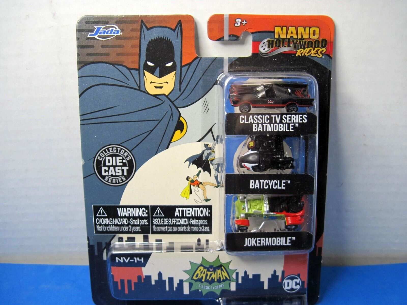 Jada Nano (Micro Scale 1:165) Hollywood Rides Batman NV-14 /31988 Sealed
