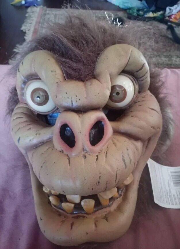 Vintage Don Post Studios Banana Ape Evil Monkey Gorilla Mask 2001 #6771012 Adult