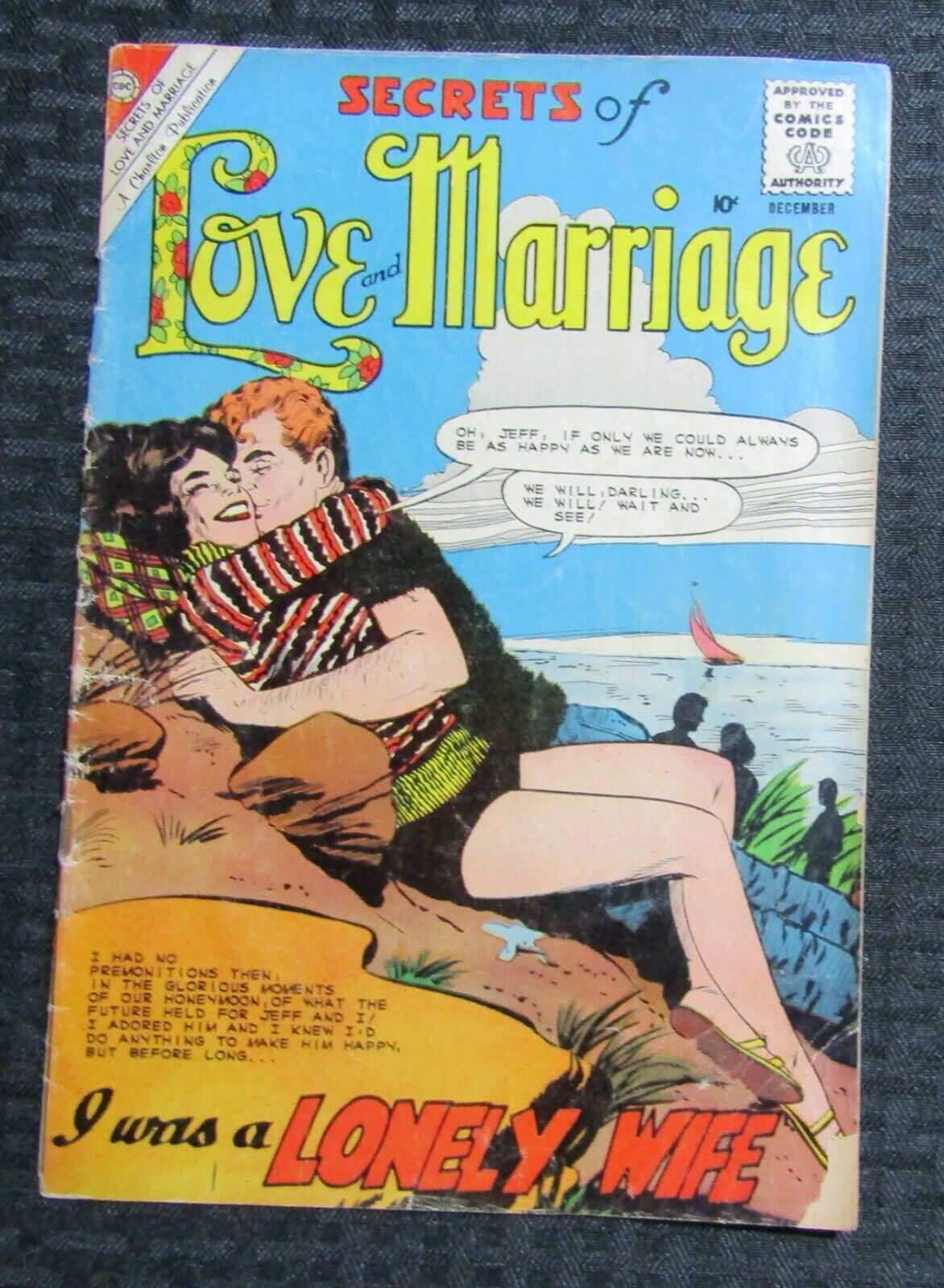 1960 SECRETS OF LOVE & MARRIAGE #22 Poor/GD 1.5 Charlton / Fisherman Collection