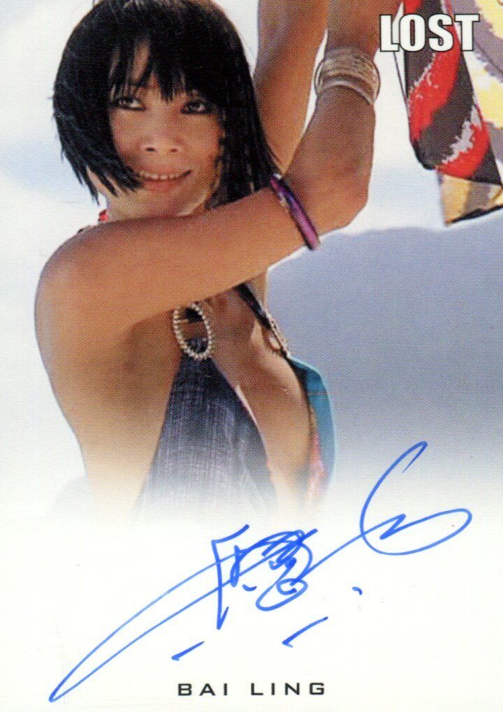 Lost Relics 2011 Bai Ling as Achara Autograph Card