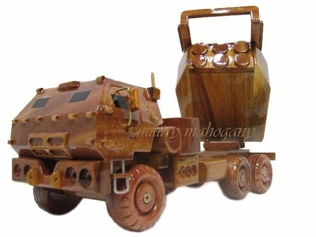 HIMARS M142 High Mobility Artillery Rocket System Field Army Wood Wooden Model