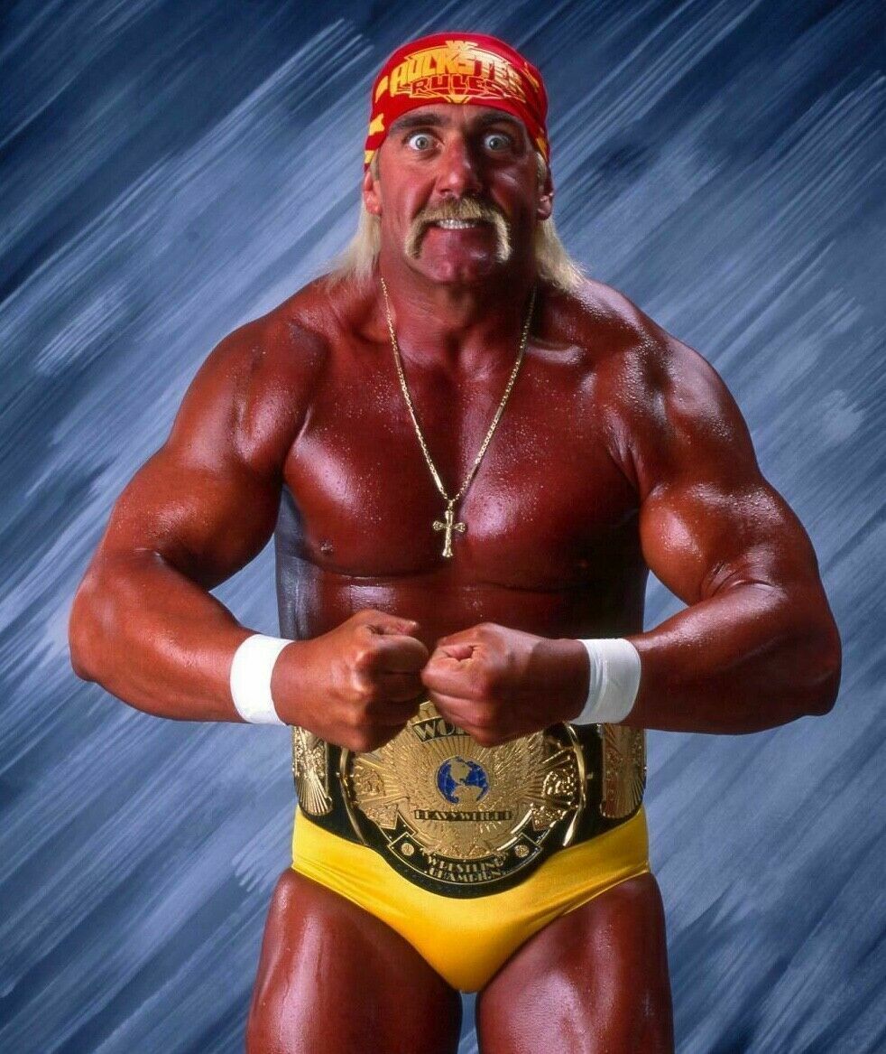 HULK HOGAN vintage WCW WWE WWF WRESTLING  8x10 Photo