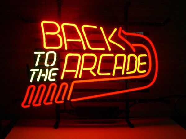 New Back to the Arcade Neon Light Sign 20