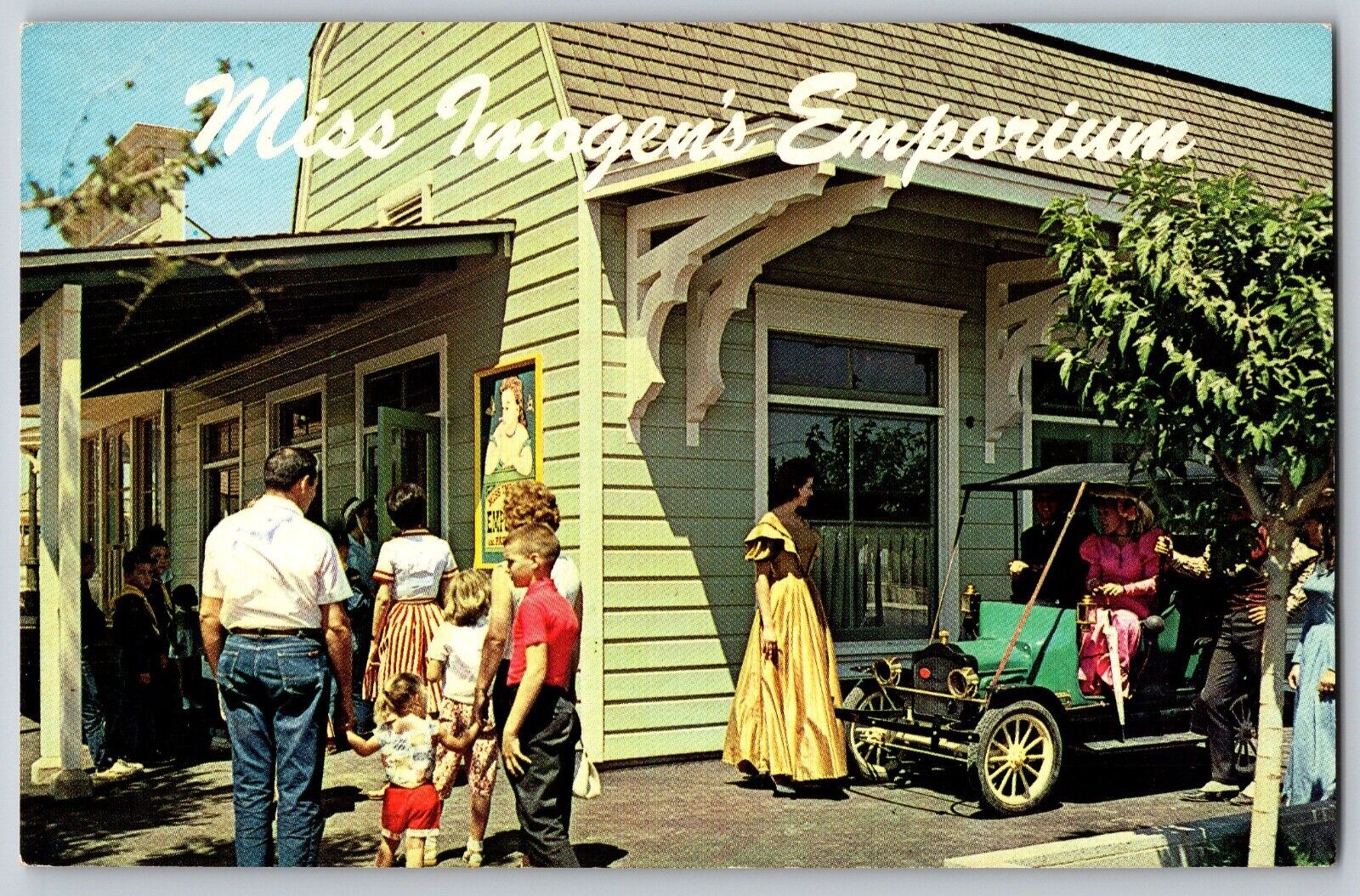 Phoenix, Arizona AZ - Miss Imogen's, Fabulous Family Fun Park - Vintage Postcard