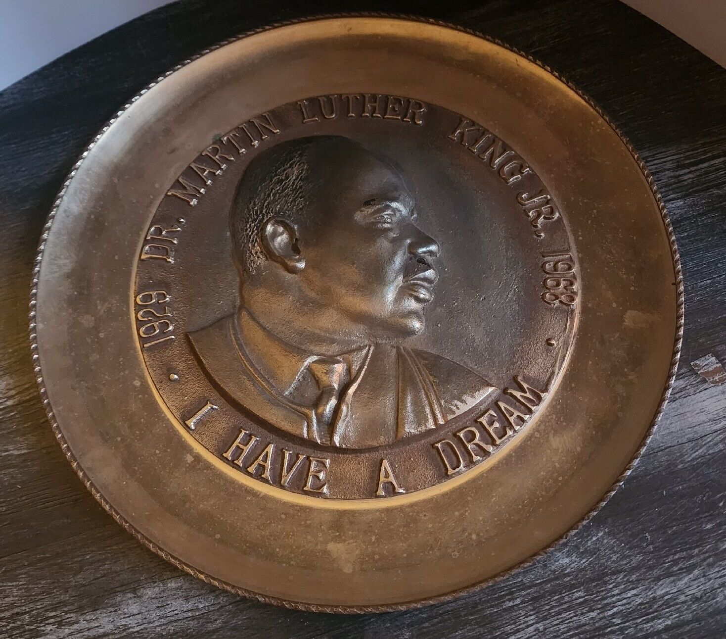 1968 Martin Luther King Jr Bronze 11.5 inch \