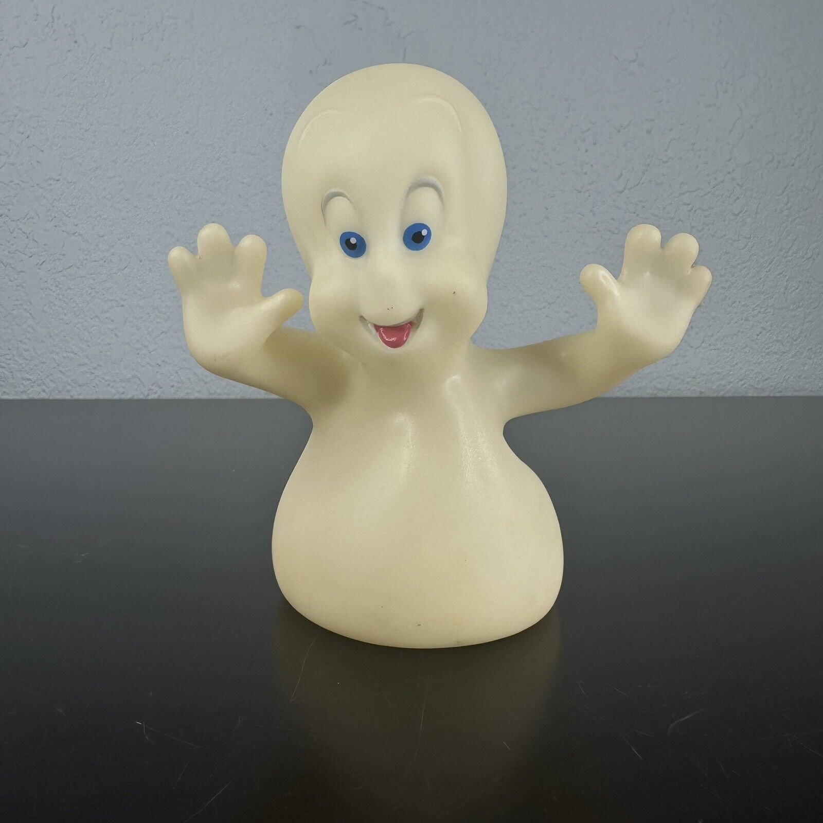 Vintage 1995 Pizza Hut Casper Ghost Glow in Dark Halloween Puppet
