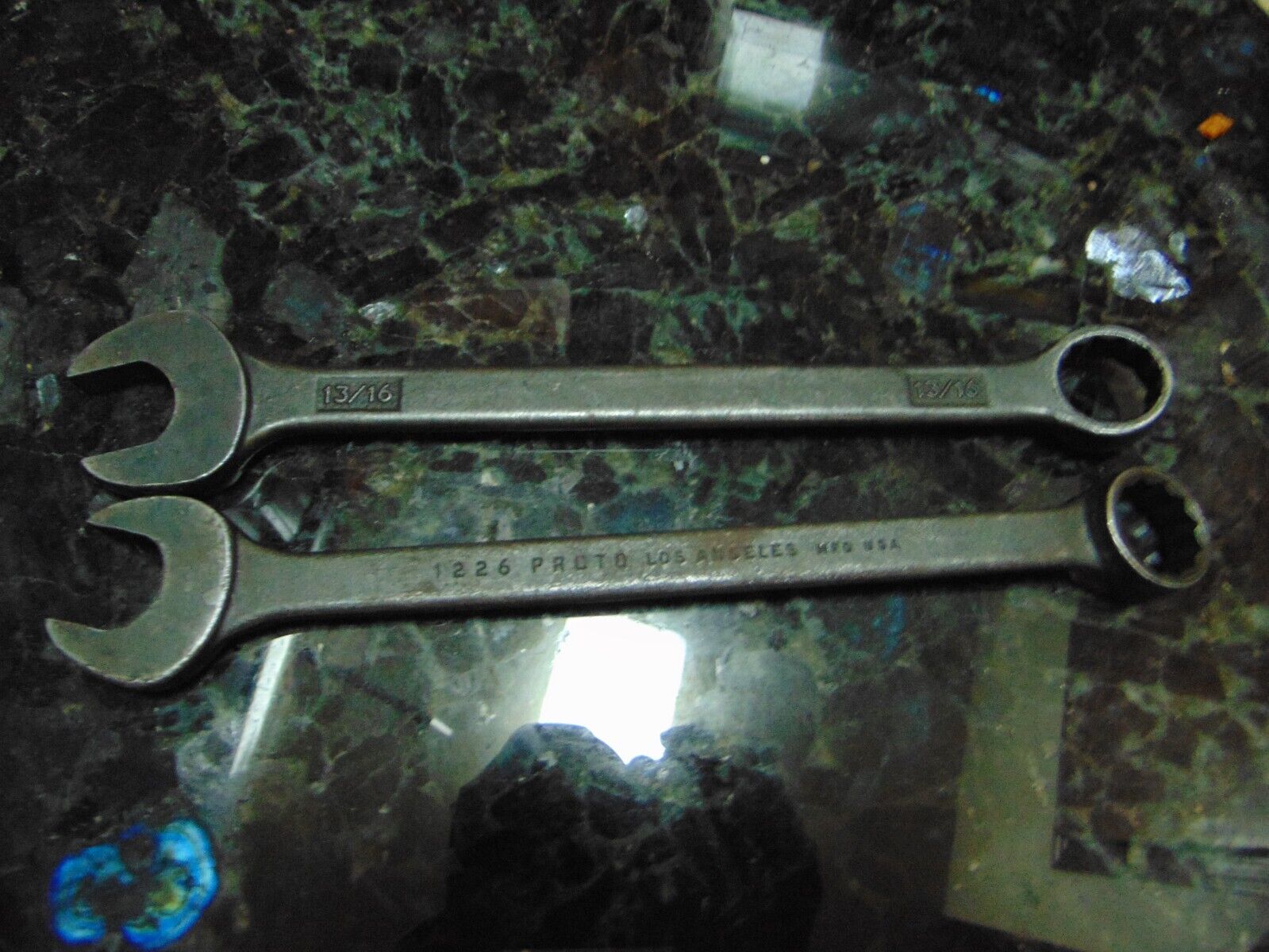 1 Vintage Proto Los Angeles 1226 13/16 Pebble Combination Combo Wrench USA Tool