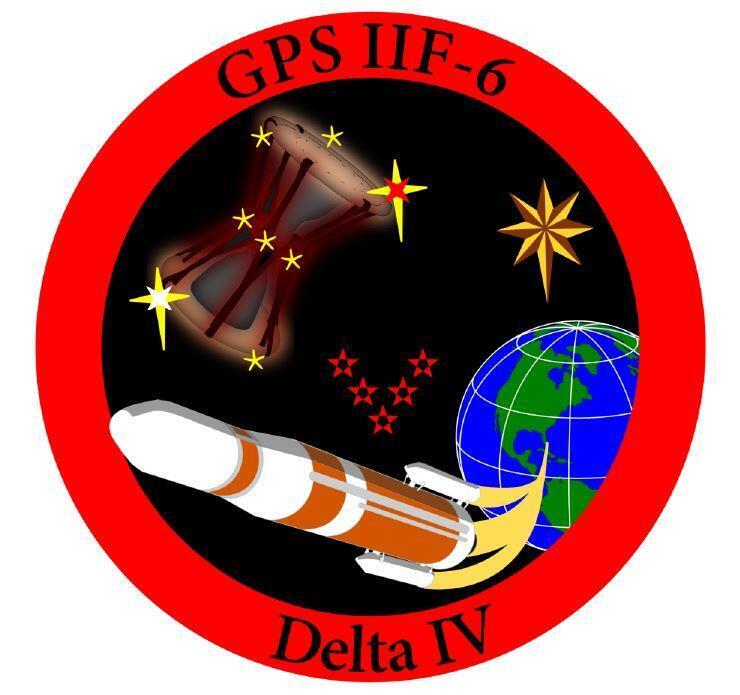 DELTA IV GPS IIF-6 USAF MISSION VEHICLE PATCH SPACE ULA