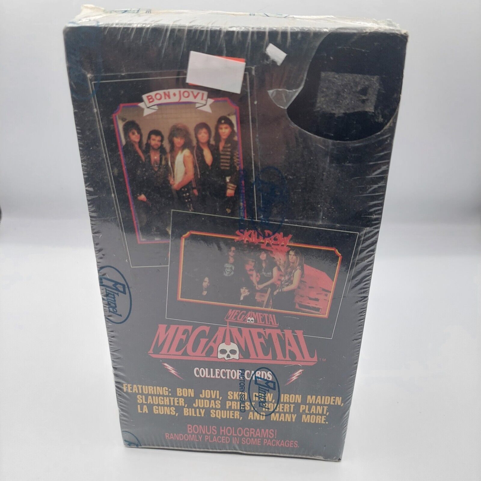 1991 Impel Mega Metal Collector Trading Cards, Full Sealed Box