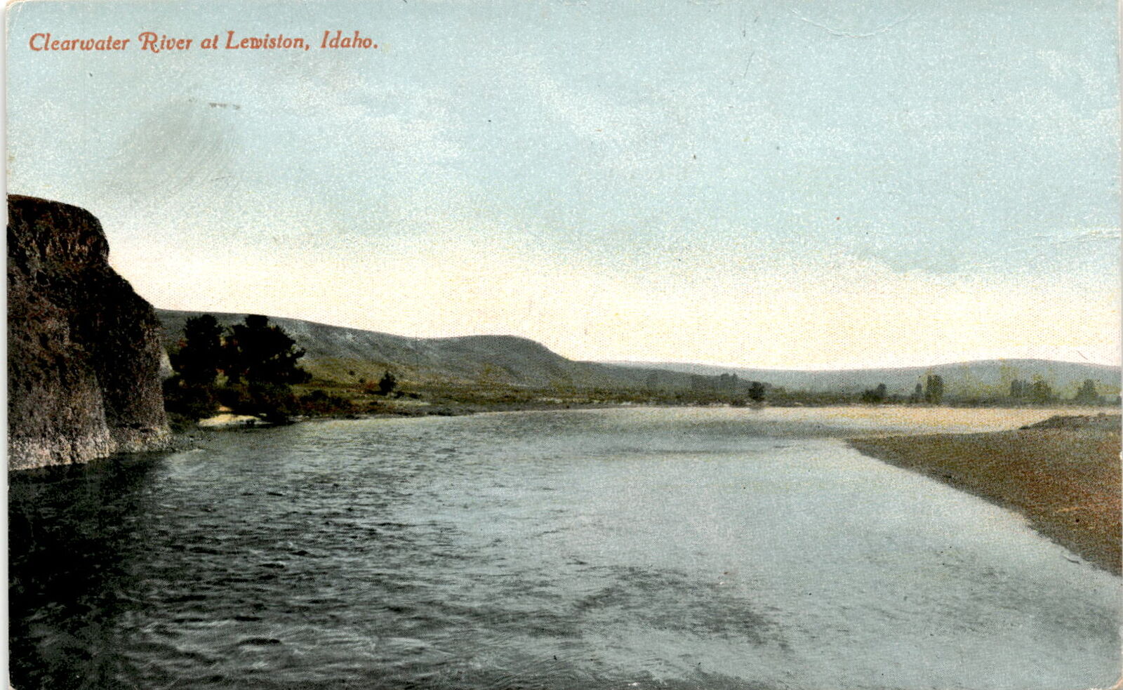 Clearwater River, Lewiston, Idaho, Snake Rivers, north-central Idaho, Postcard