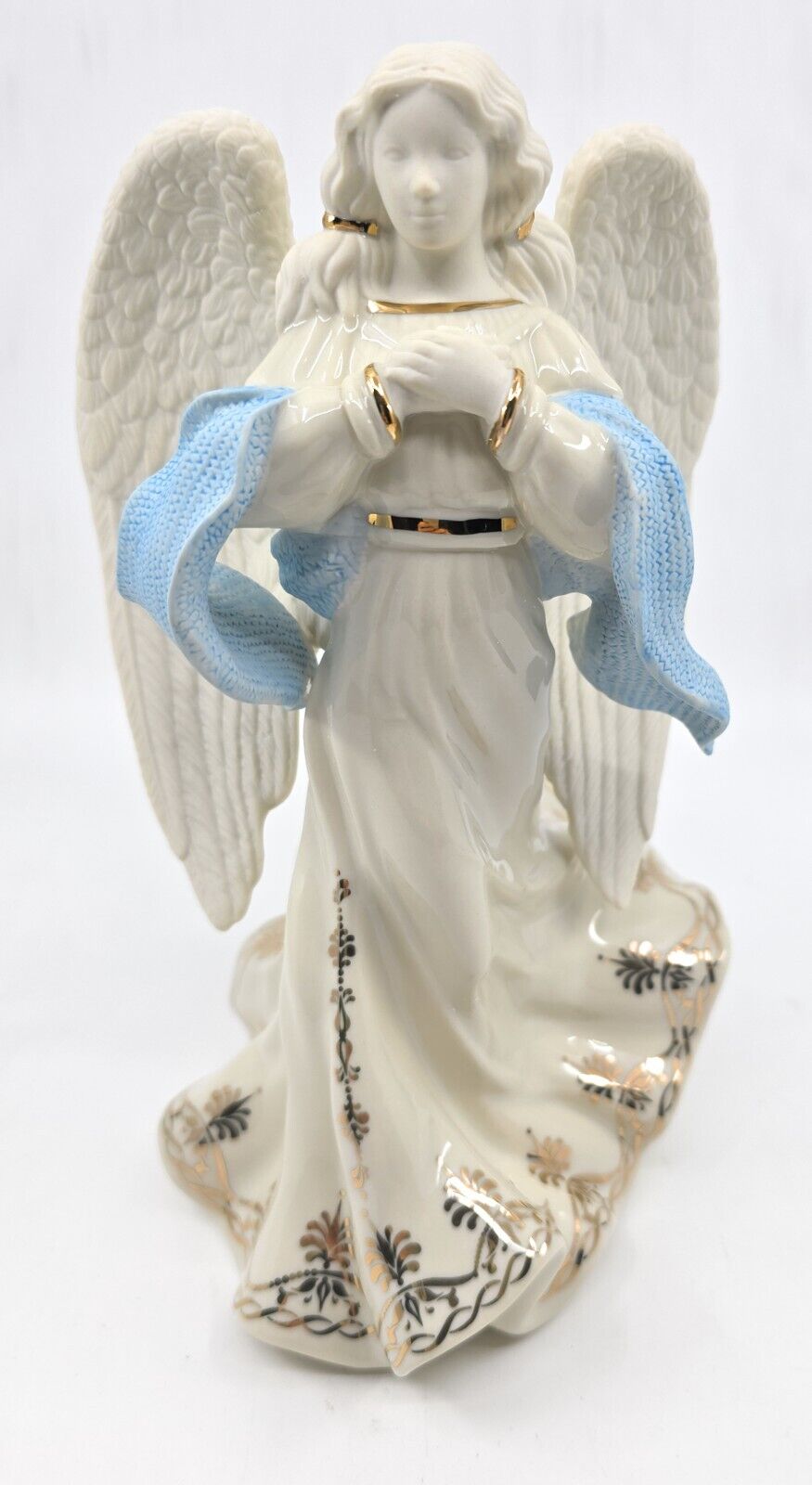 New Lenox First Blessing Nativity Angel of Hope 8 inches Ivory Figurine