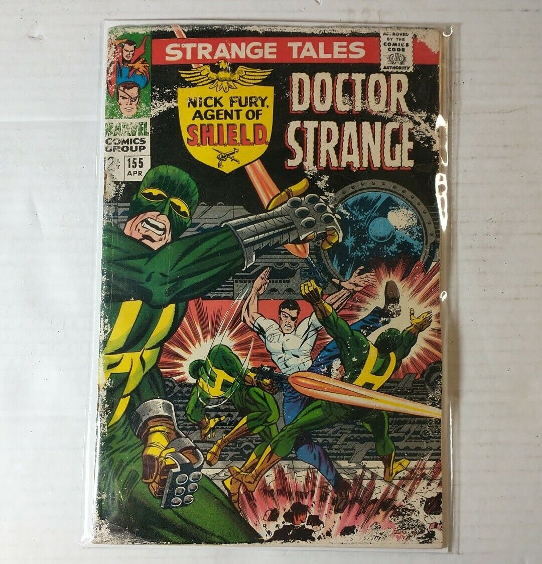 Strange Tales #155 - Nick Fury End of Hydra SHIELD Dr. Strange Marvel