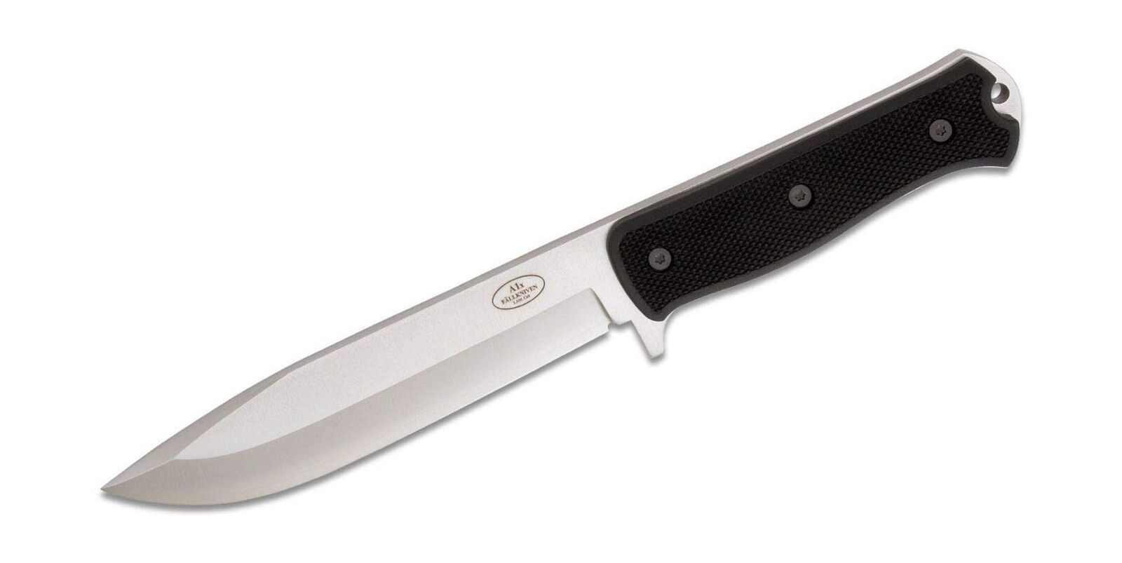 Fallkniven A1x Fixed 161mm Satin Blade Thermorun Handle, Black