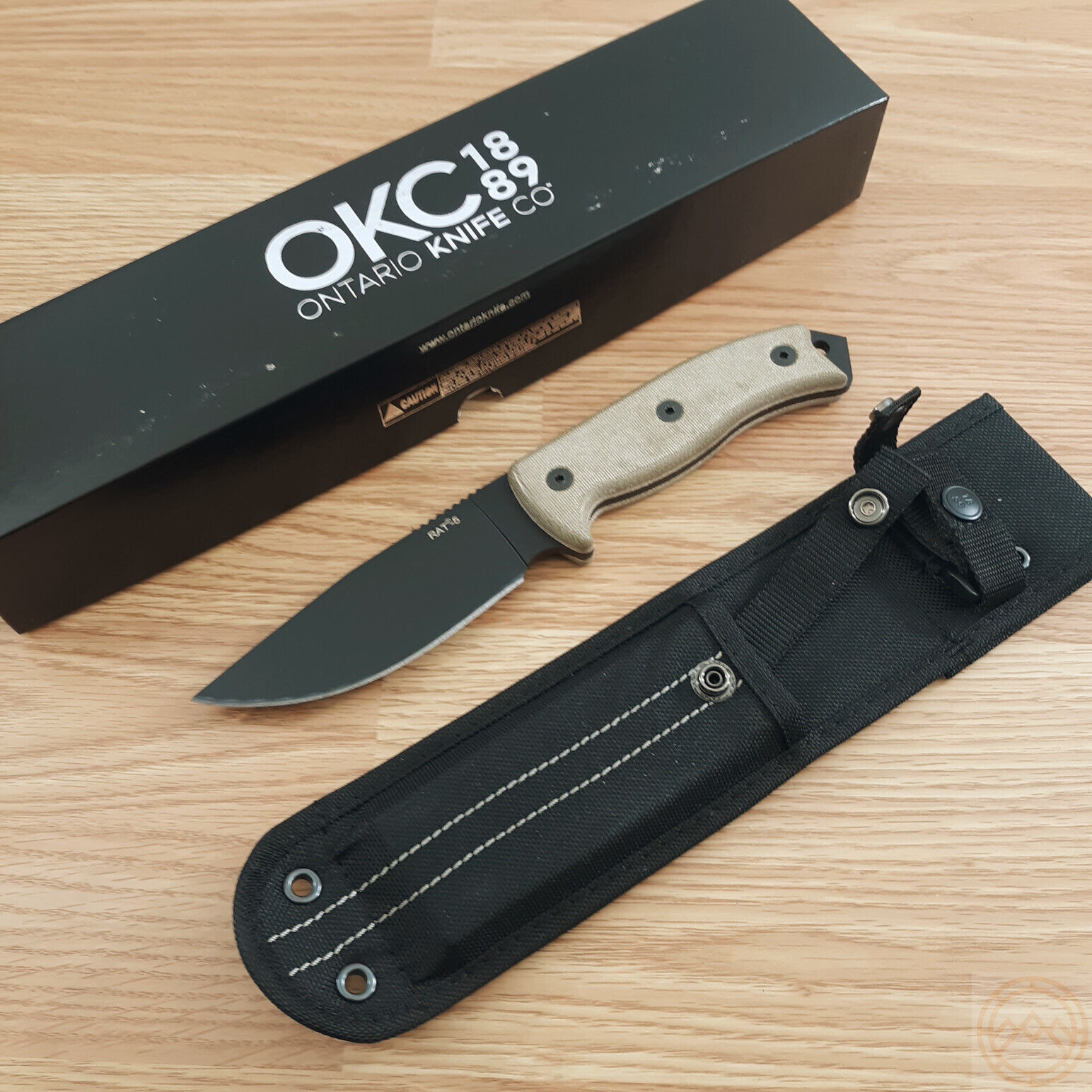 Ontario RAT-5 Fixed Knife 5\