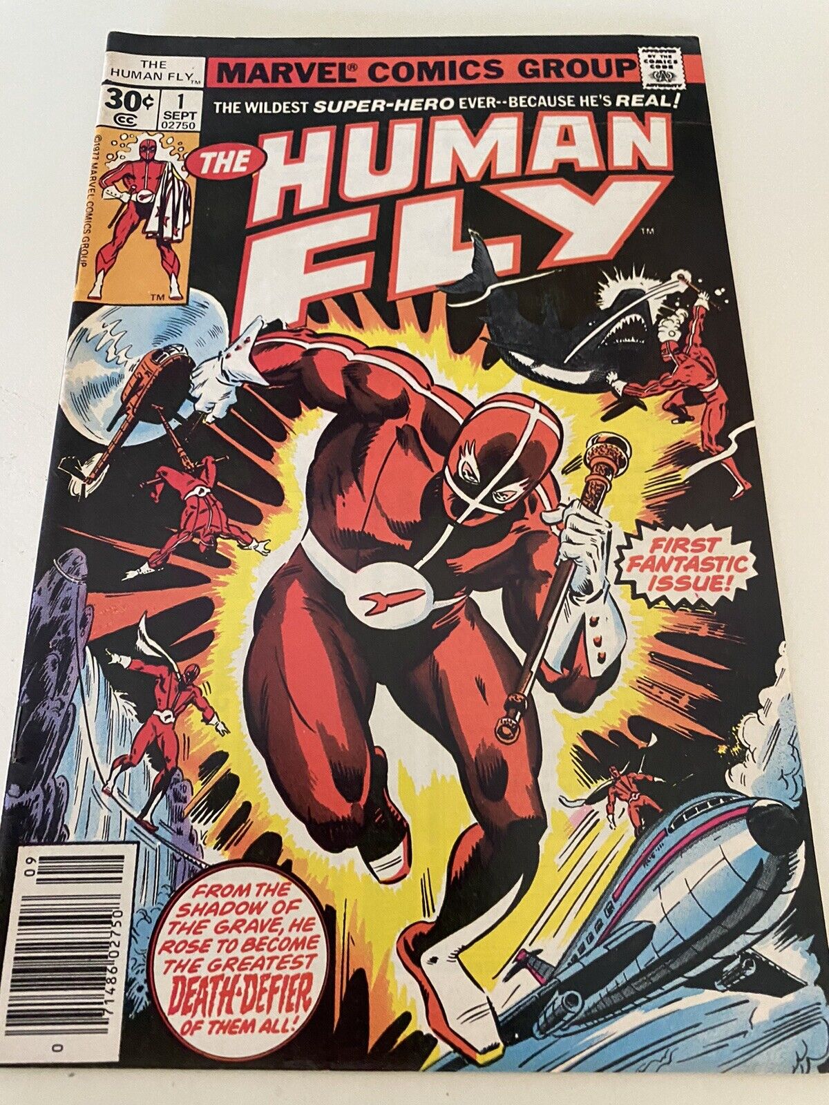 The Human Fly 1 (sep 1977, Marvel)