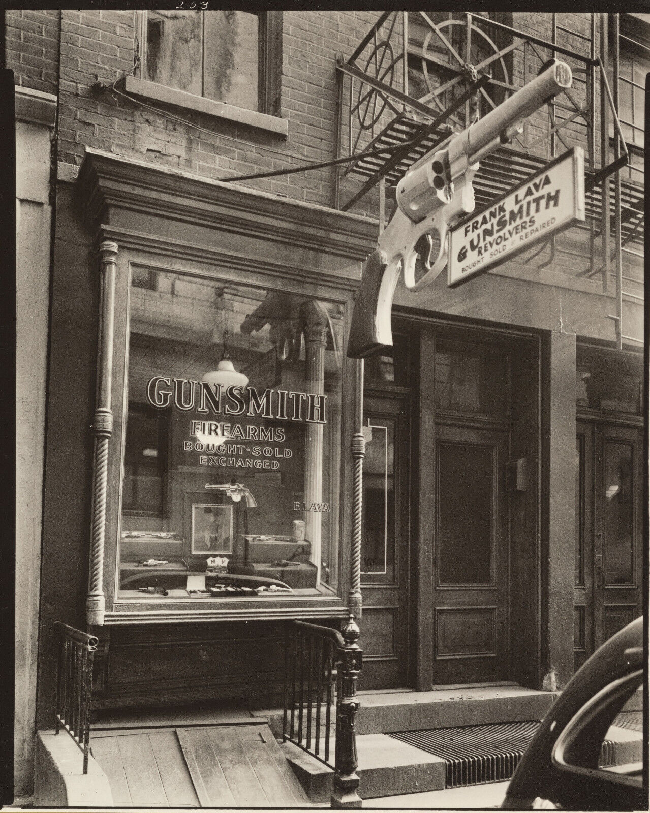 New York City 1937, Old Photo, Gun Shop, Gunsmith, 6 Centre Market Pl 58495109