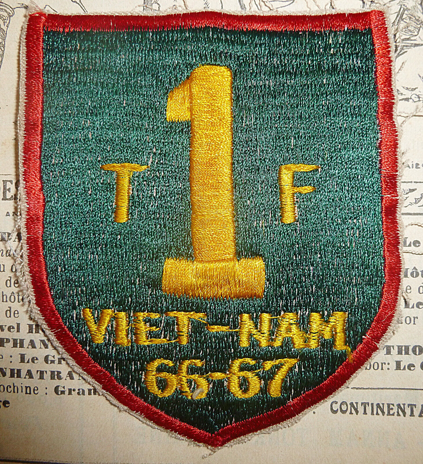 Rare Patch - ATF- 1st Australian Task Force - 1966 - 1967 - Vietnam War - Z.445