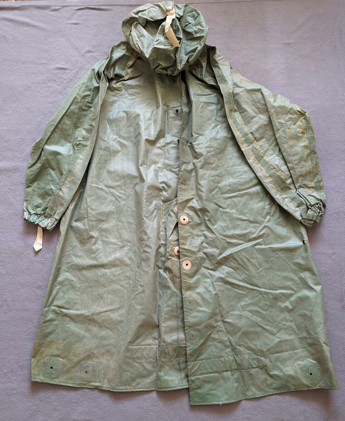 Vintage Soviet OZK Protection Suit Green USSR
