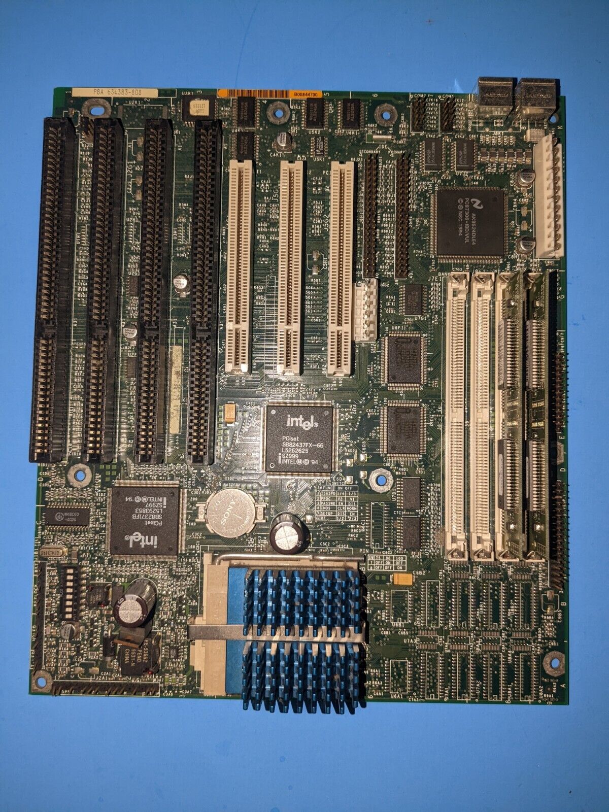Vintage Intel PBA-634383-808 4 ISA Motherboard PCI set 
