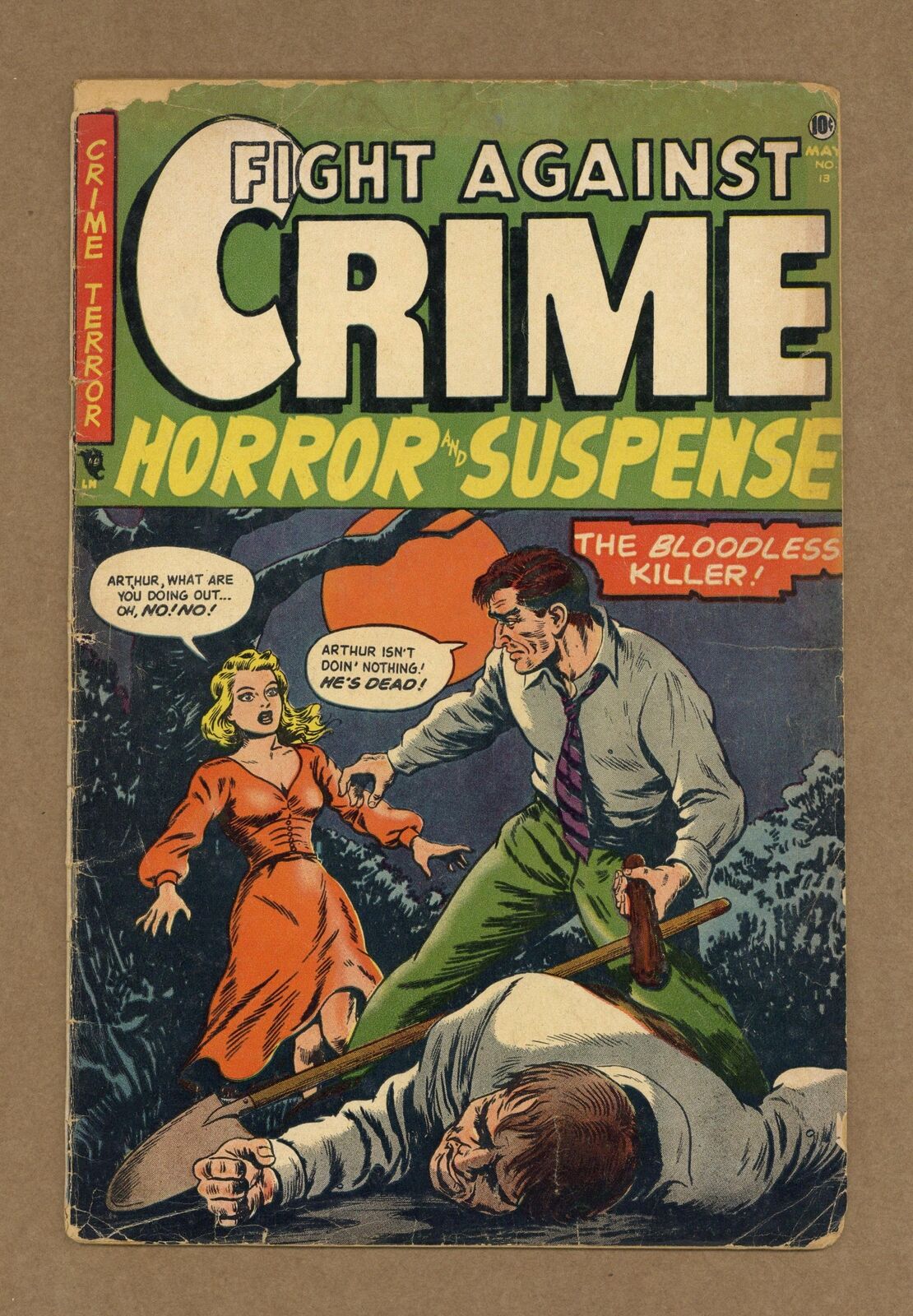 Fight Against Crime #13 GD- 1.8 1953