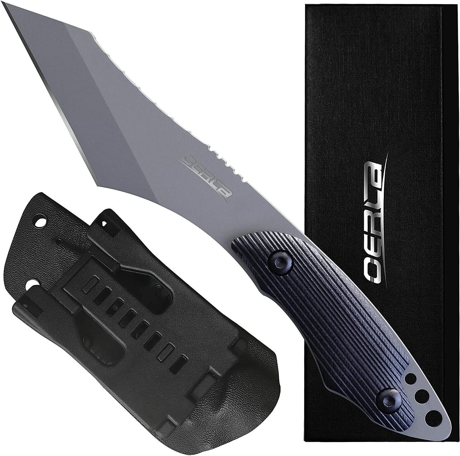OERLA OL-0022P Outdoor Duty Fixed Blade Knife with G10 Handle and Kydex Sheath
