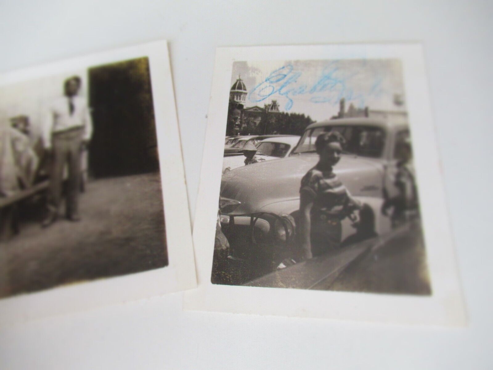 Elizabeth Taylor, Rock Hudson Autographed 50\'s PHOTO Polaroids from Giant SIGNED