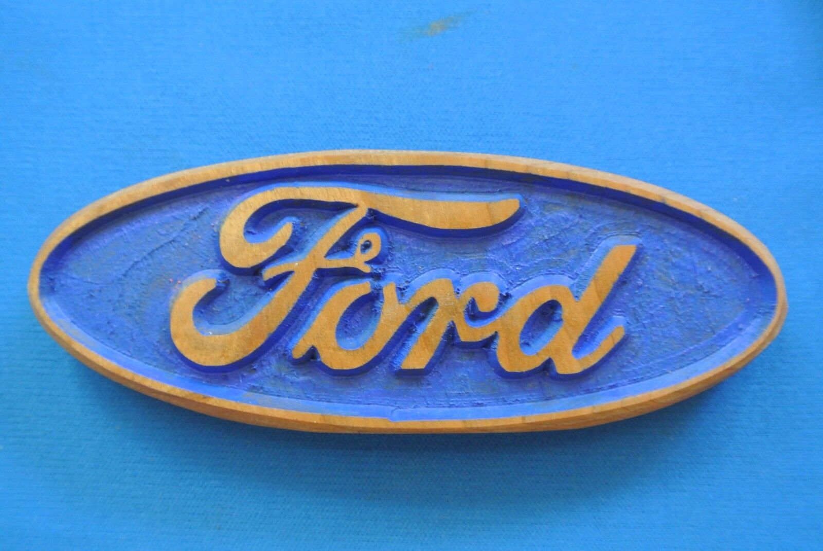 Ford Magnet Cherry Wood Refrigerator Magnet American Made/ Homemade