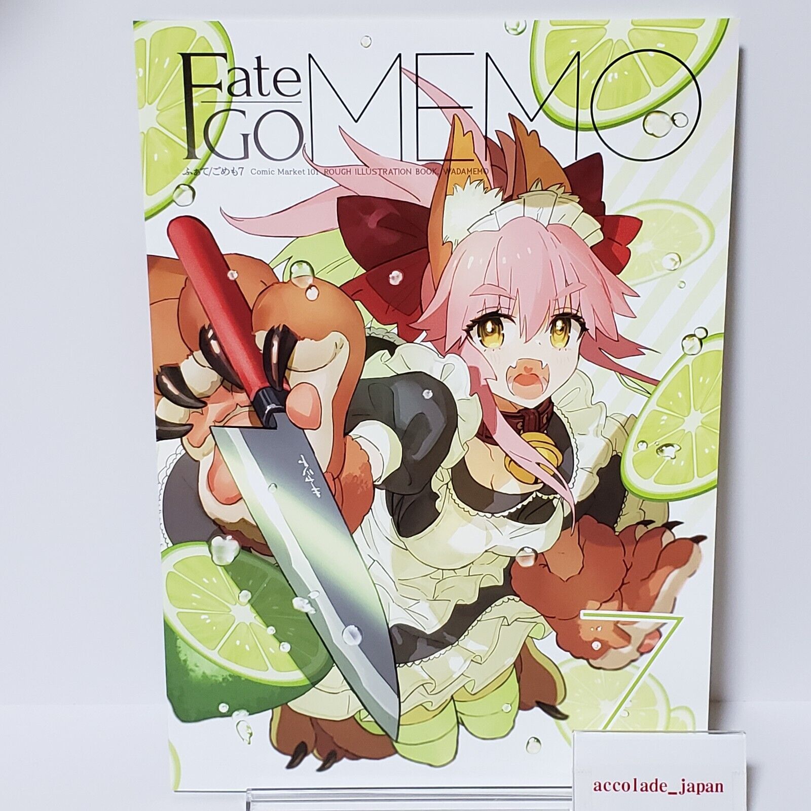 Fate/GO Memo 7 Fate/Grand Order Art Book Wada Arco FGO A4/20P C101 Doujinshi