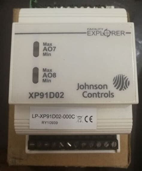 Johnson Controls Facility Explorer XP91D02 Expansion Module 6AI 2AO XT Bus