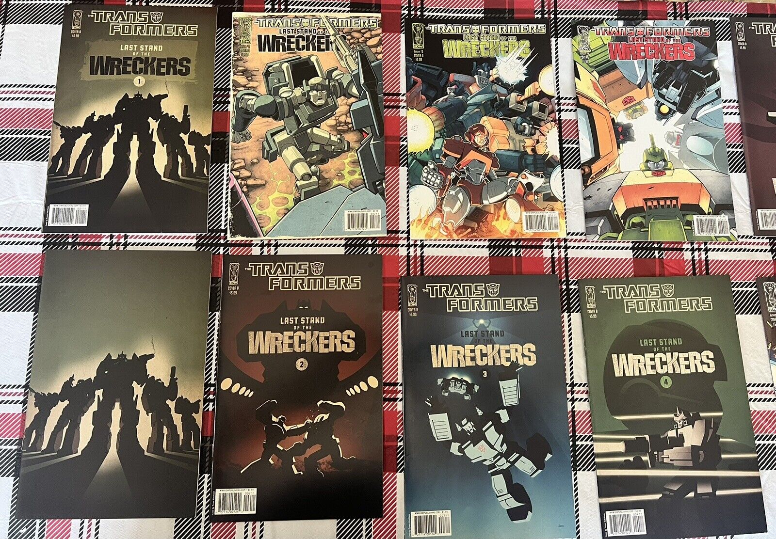 Transformers Last Stand of the Wreckers #1-5 Complete Set With Different Covers