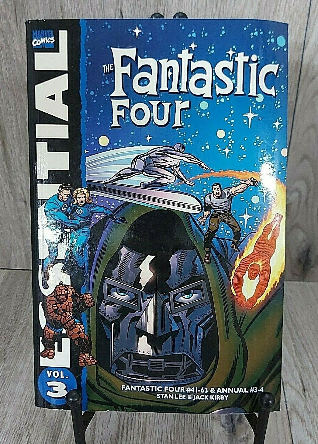 Essential Fantastic Four V. 3 #41-63  Ann. 3-4 Stan Lee Jack Kirby Marvel Comics
