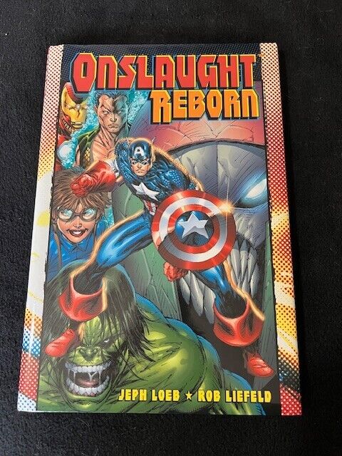 Onslaught Reborn HC Hardback Book Excellent condition