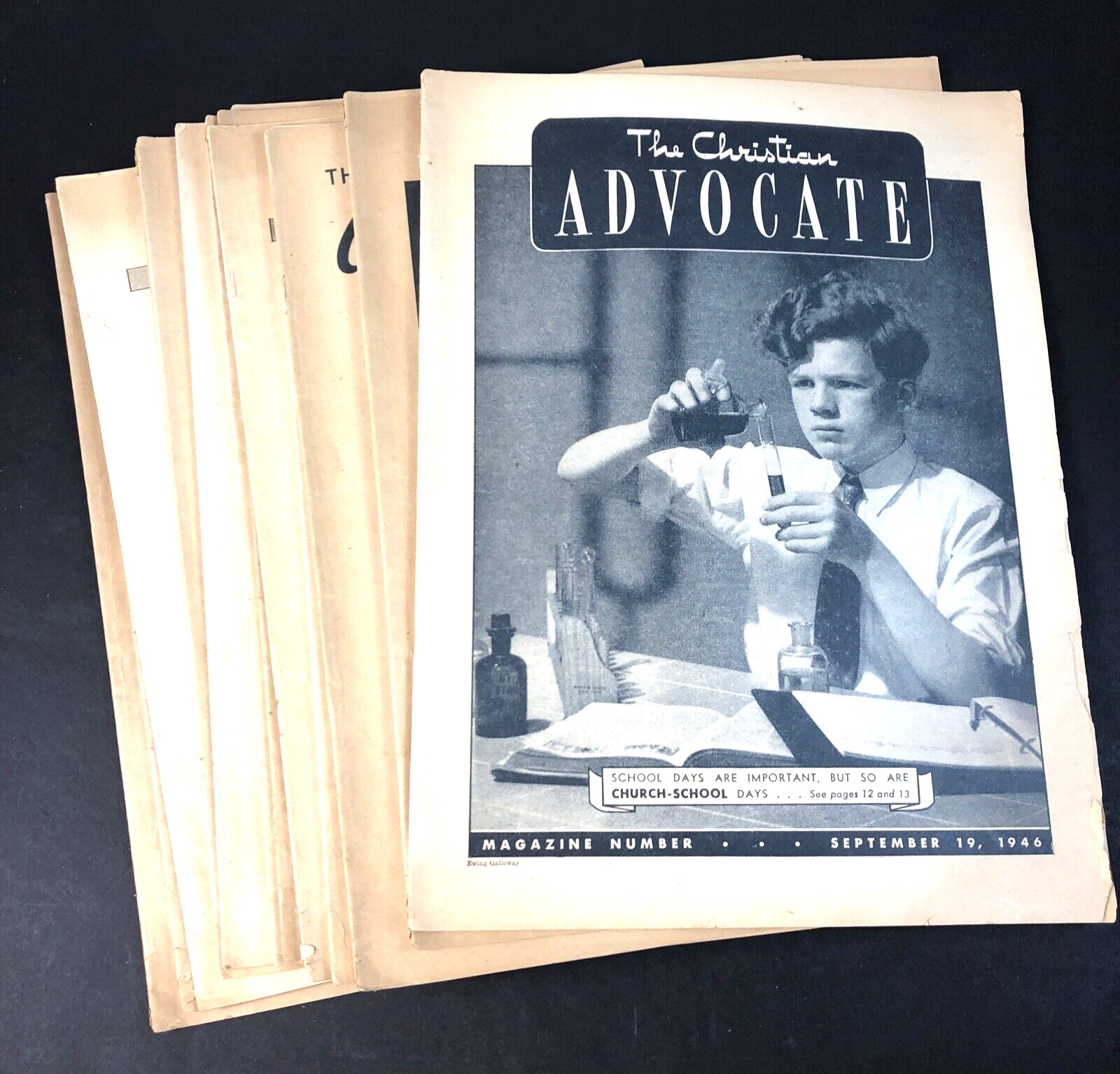 14 Copies - The Christian Advocate - January 8, 1948 to December 25, 1947