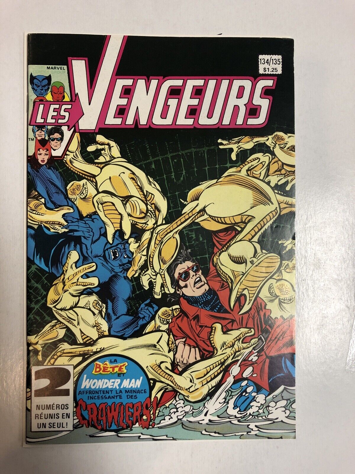 Les Vengeurs (1984) # 134 135 Heritage (Avengers # 203-204)