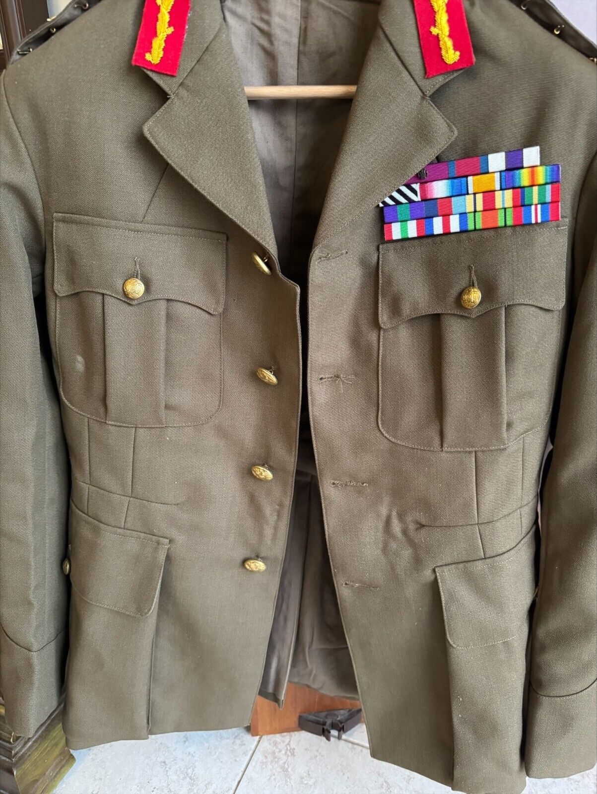 British Army WW2 No 2 Service Dress Uniform Complete Set