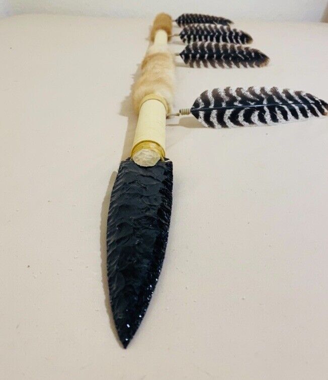 Native American Authentic Cherokee  Spear Made By Enrolled Member Of  The Tribe