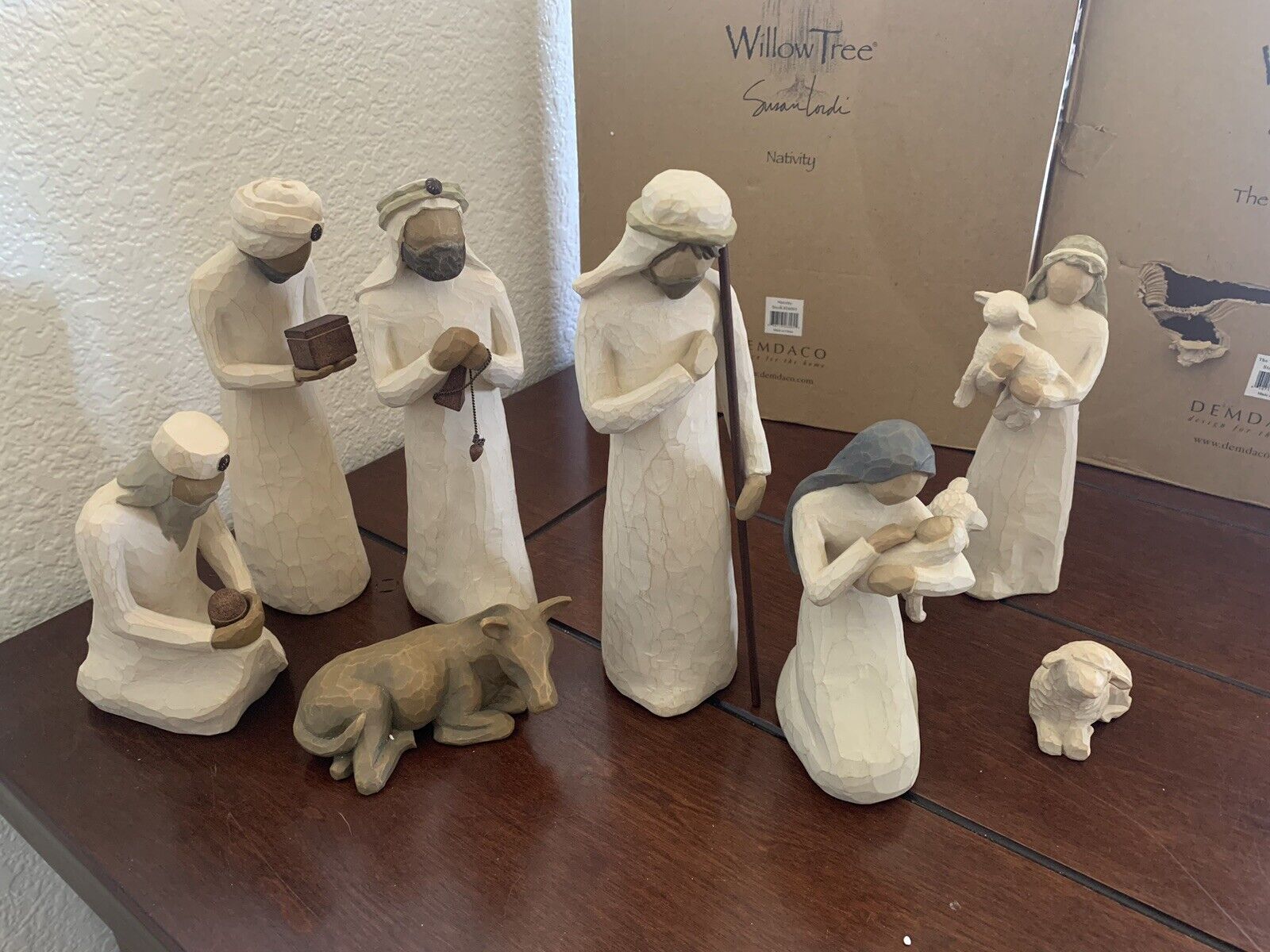Willow Tree  6pc Nativity Set and 3 Wise Men Set READ