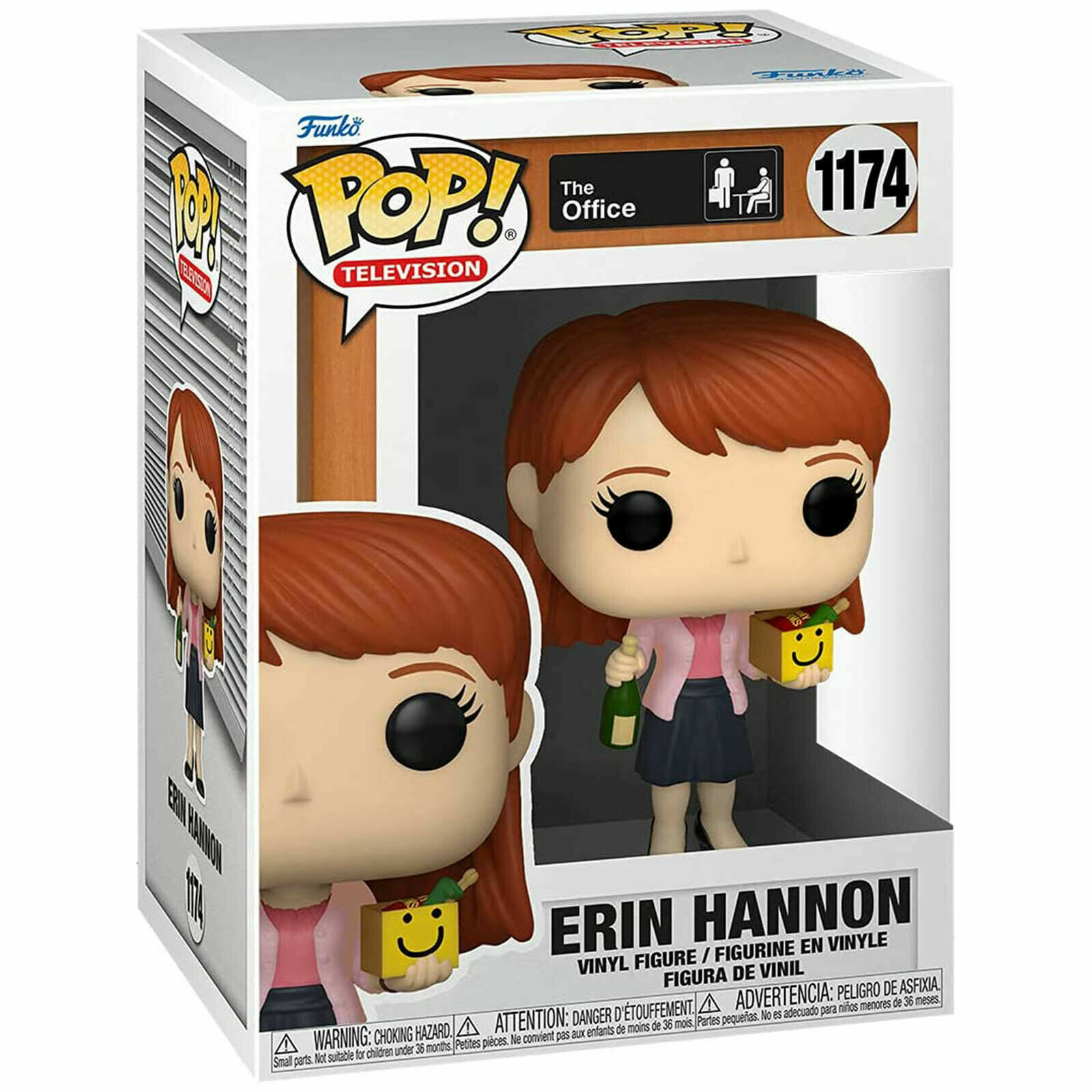 Funko The Office POP Erin With Happy Box And Champagne Vinyl Figure NEW IN STOCK