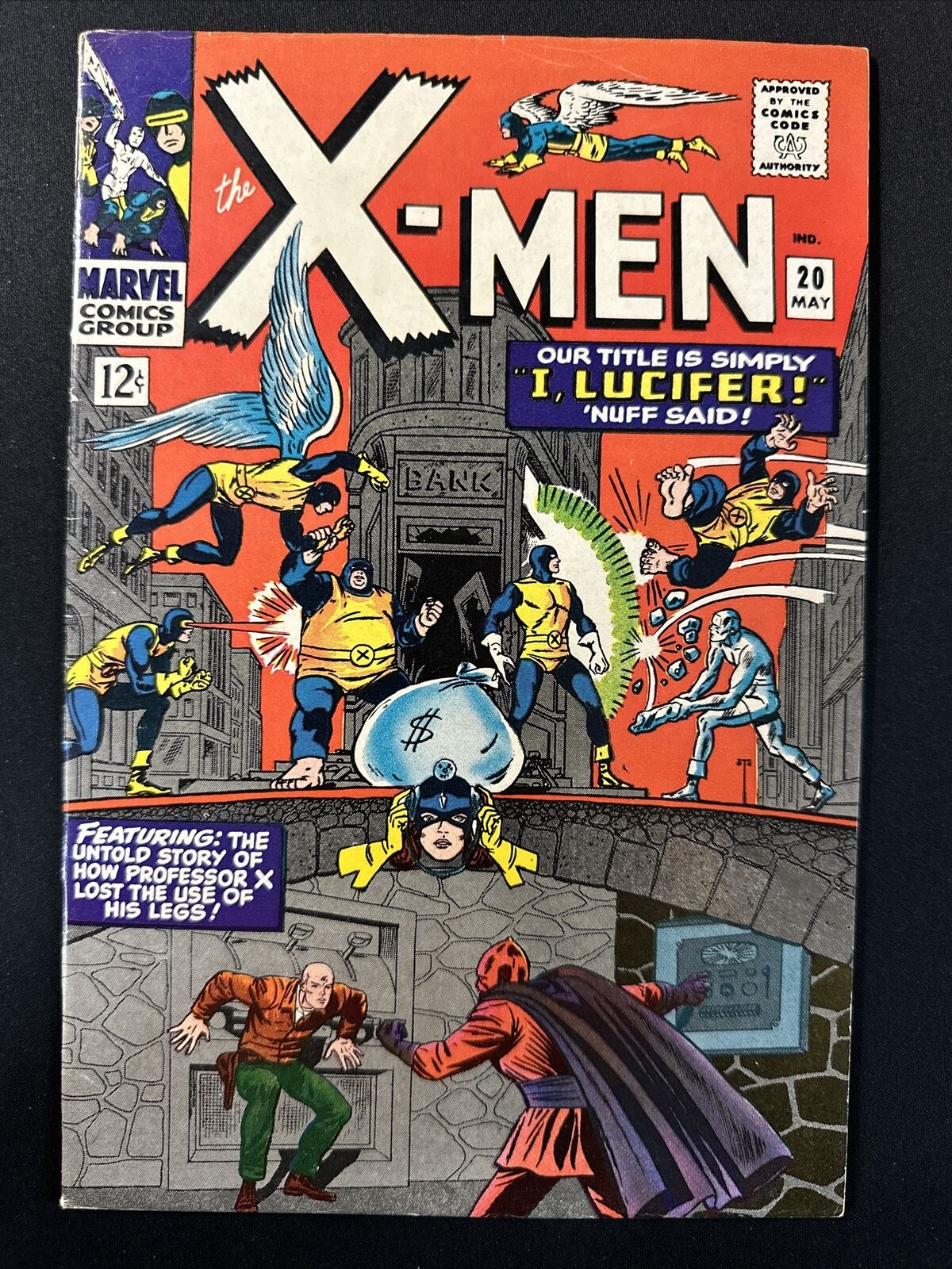X-Men #20 Marvel Comics Silver Age 1st Print Original Great Color 1966 Fine/VF