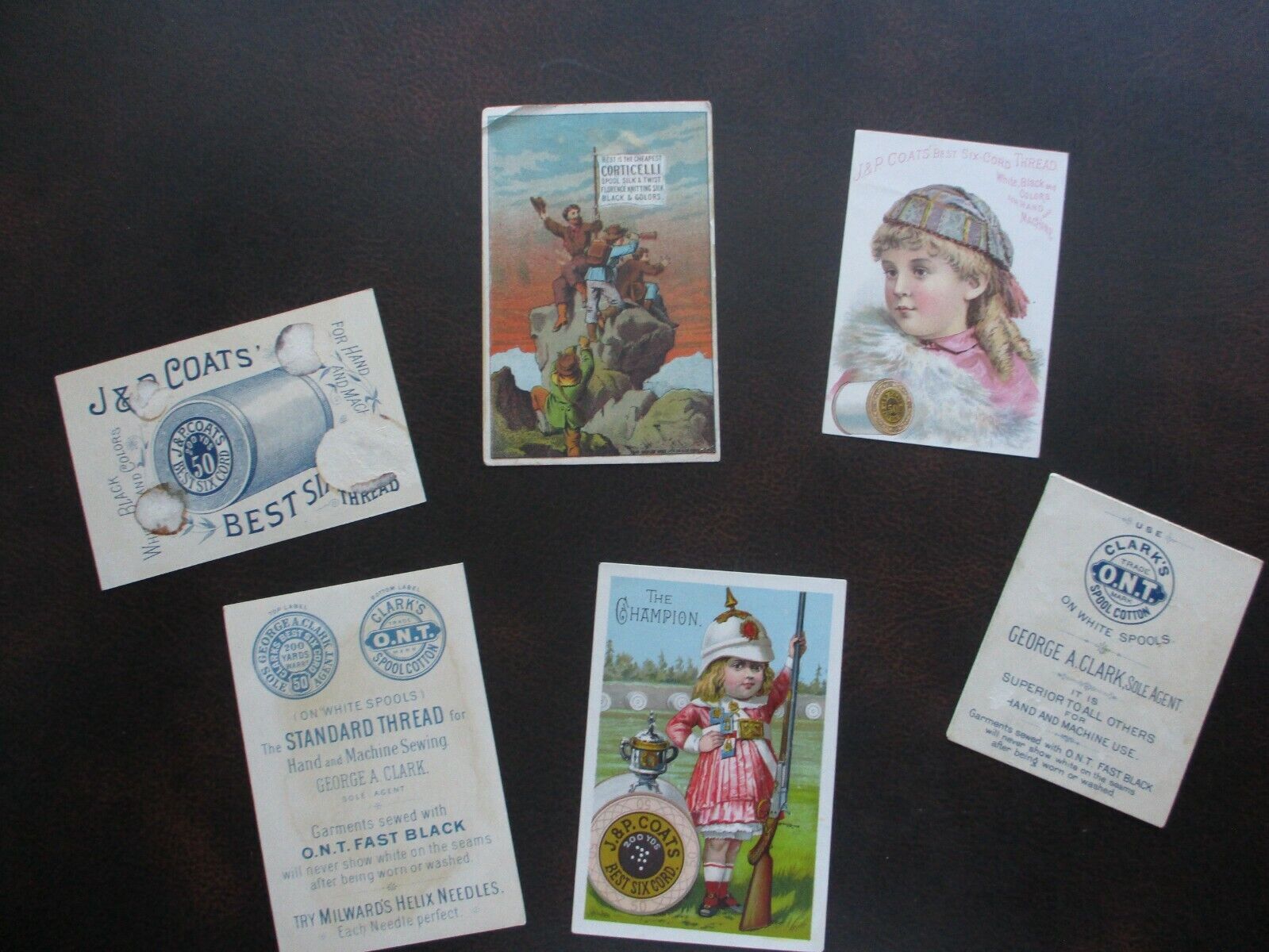 1880-1900\'s (14) Movers,Coffee,Comical,Serious,Shotgun,GRAPHIC TRADE Cards lot