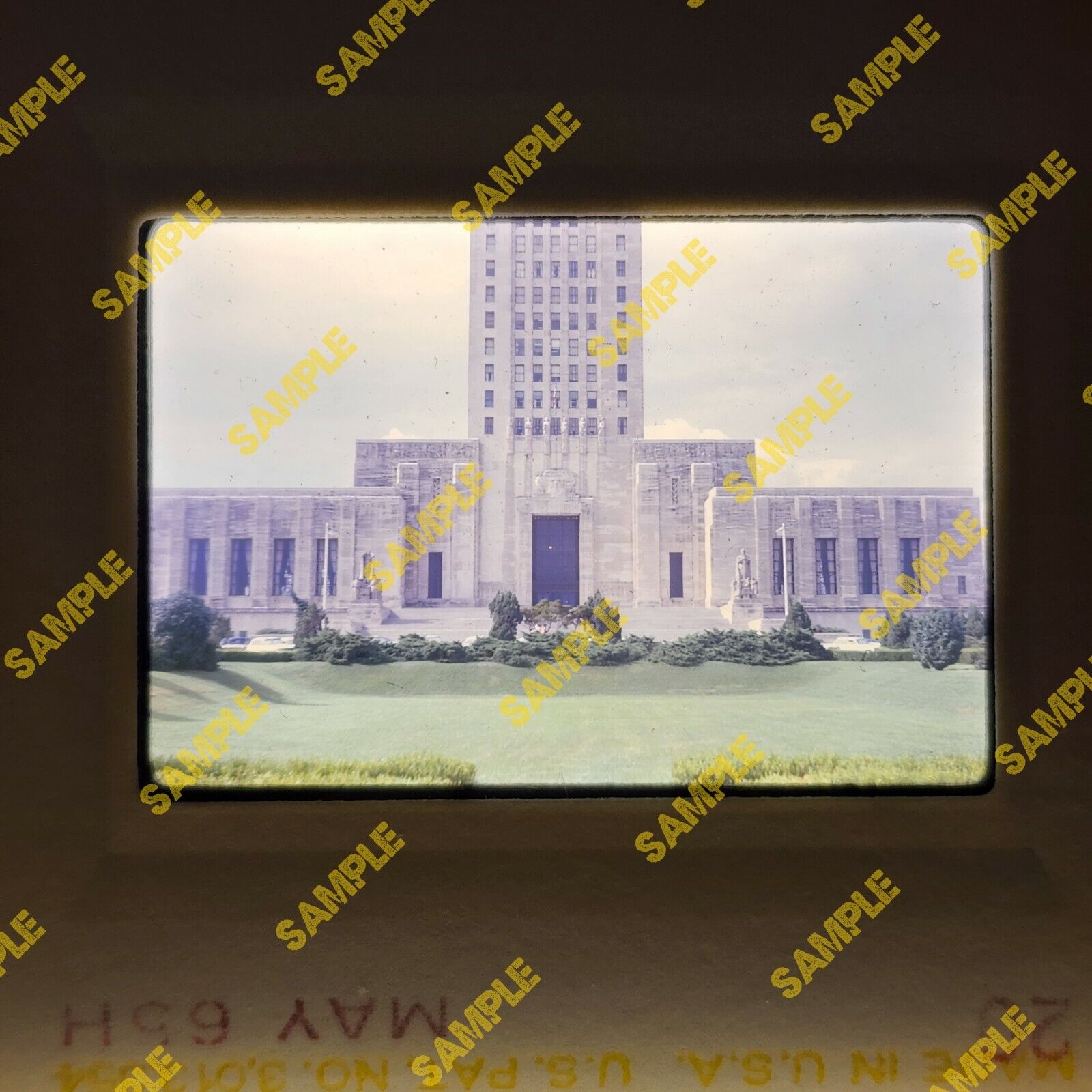 Vintage 35mm Slides - LOUISIANA 1962 Baton Rouge State Capitol - Lot of 3