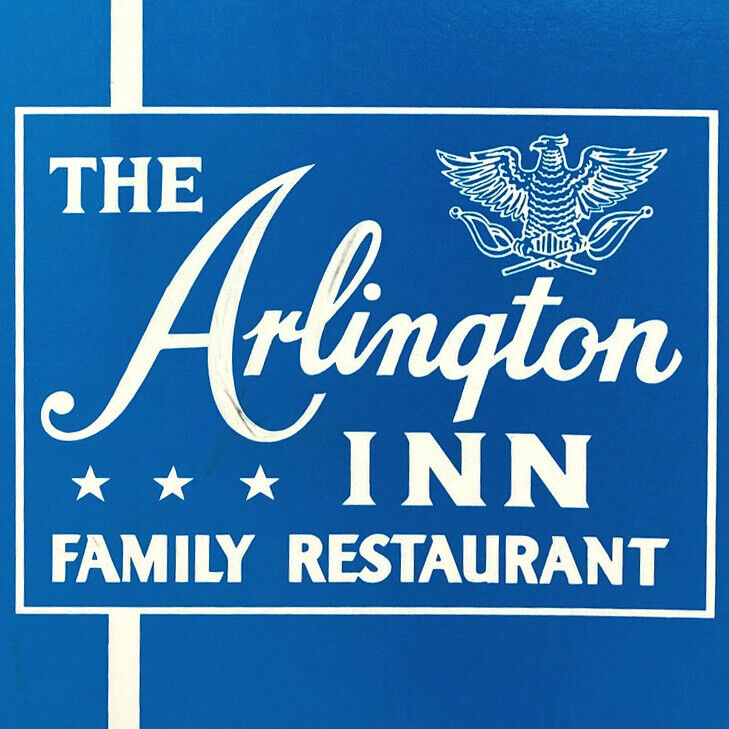 Vintage 1960s The Arlington Inn Rice St Paul Minnesota Family Restaurant Menu