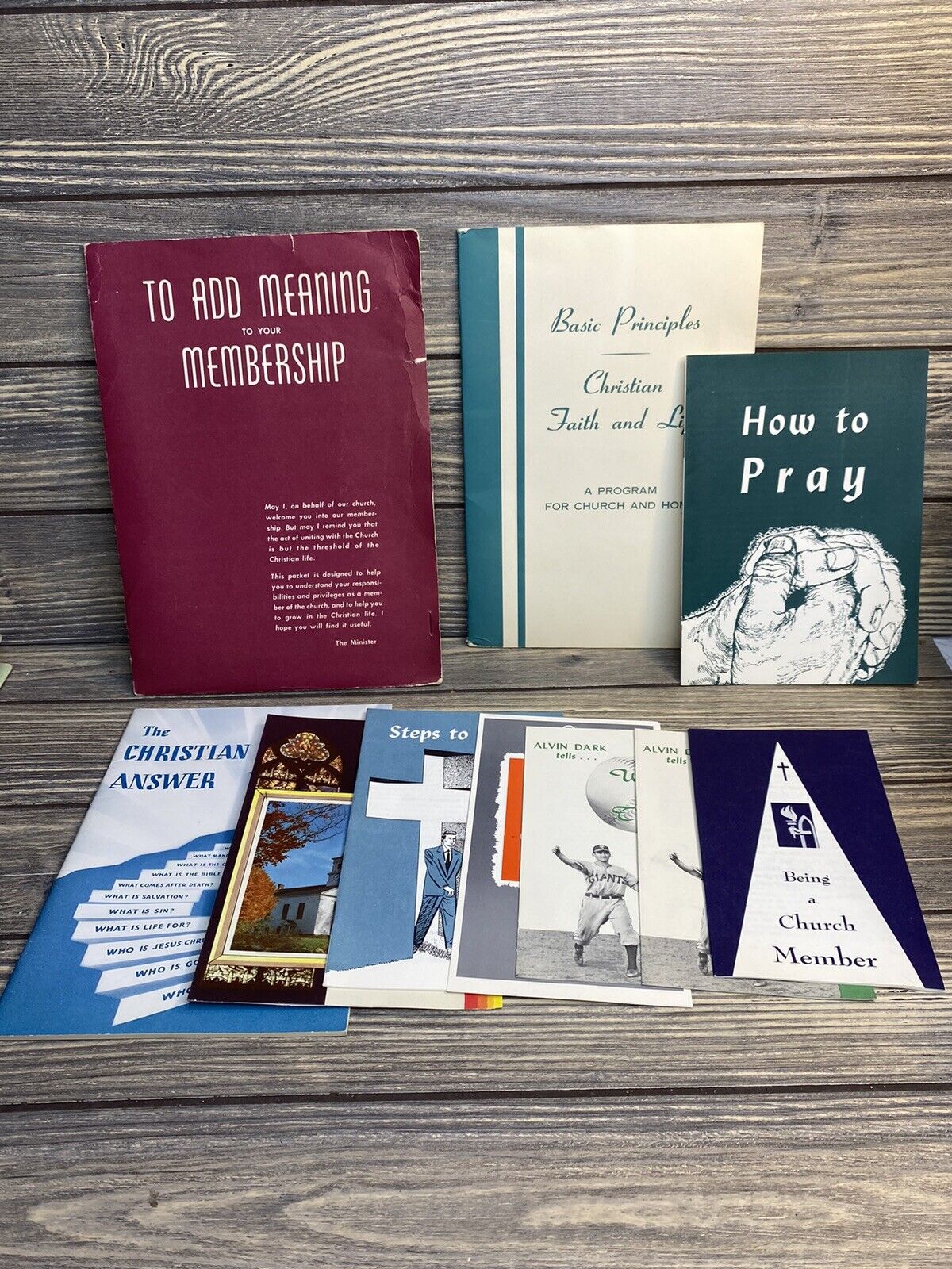 Vintage Central College Presbyterian Church Basic Principles Christian Pamphlets