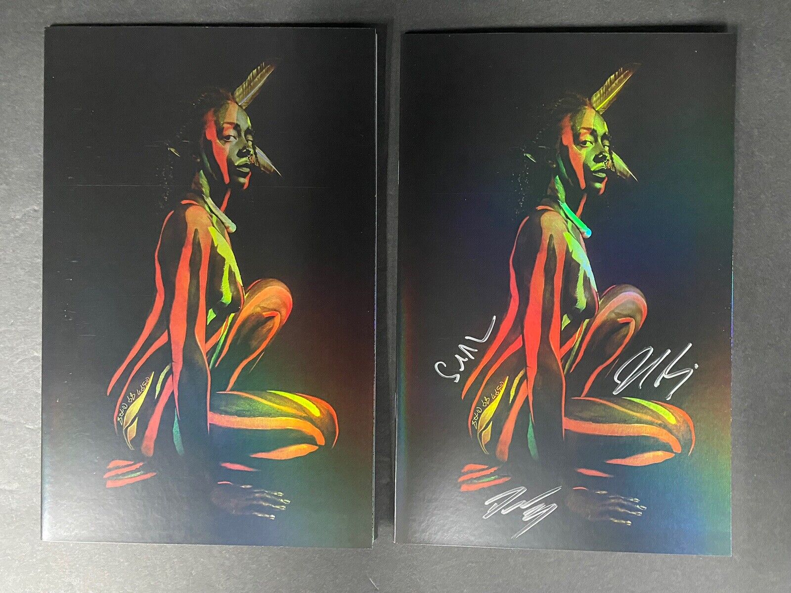 Niobe She Is Life #1 A Tribe Called Quest L.E.T Homage Stranger Set x3 Signed
