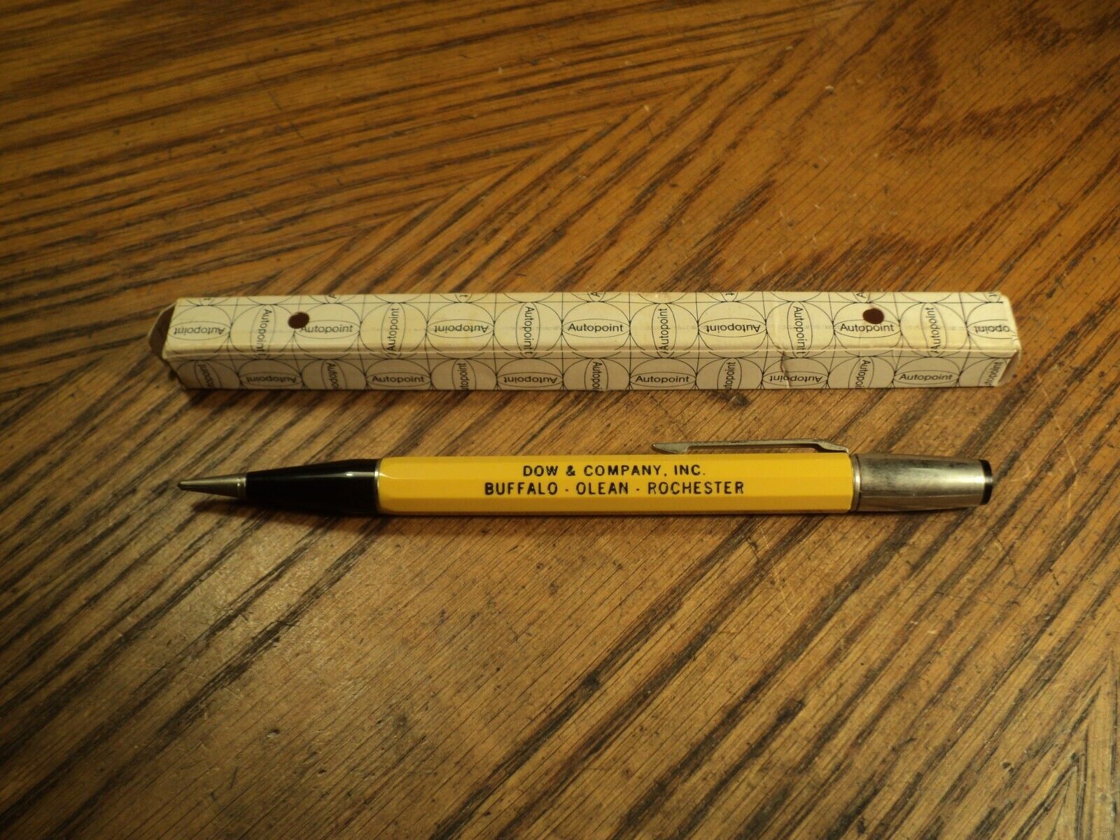 Vintage Autopoint Mechanical Pencil Dow & Company Inc 5-3/4\