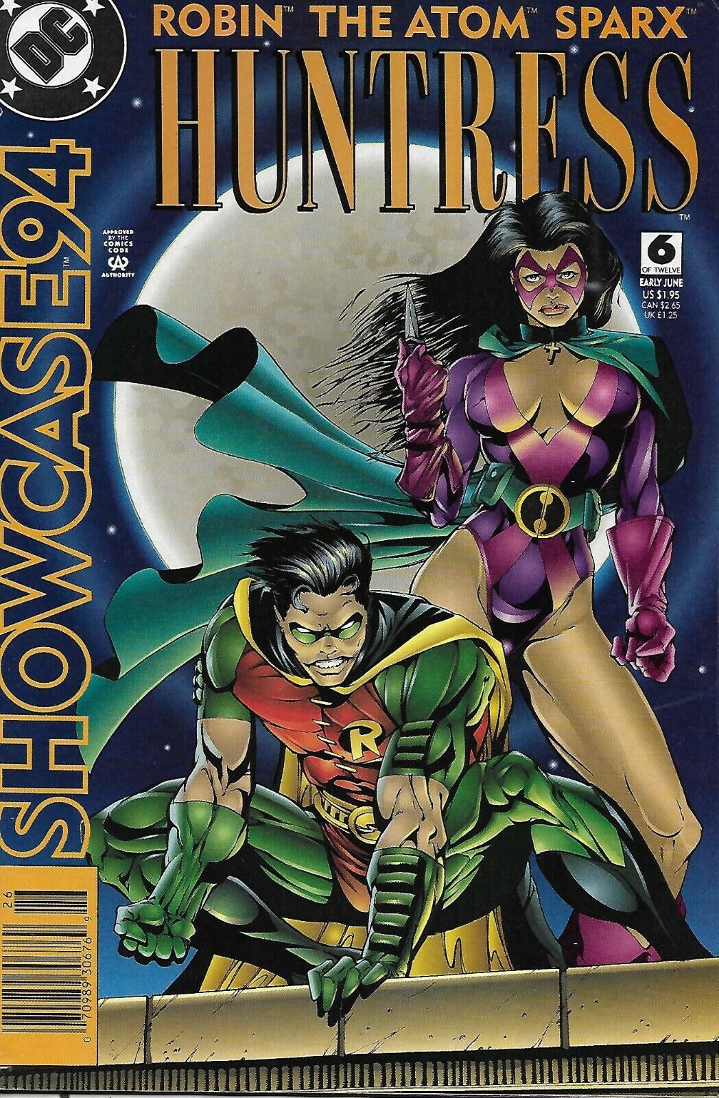 Showcase 94 Comic 6 Cover A First Print 1994 Chuck Dixon Phil Jimenez Gross DC .