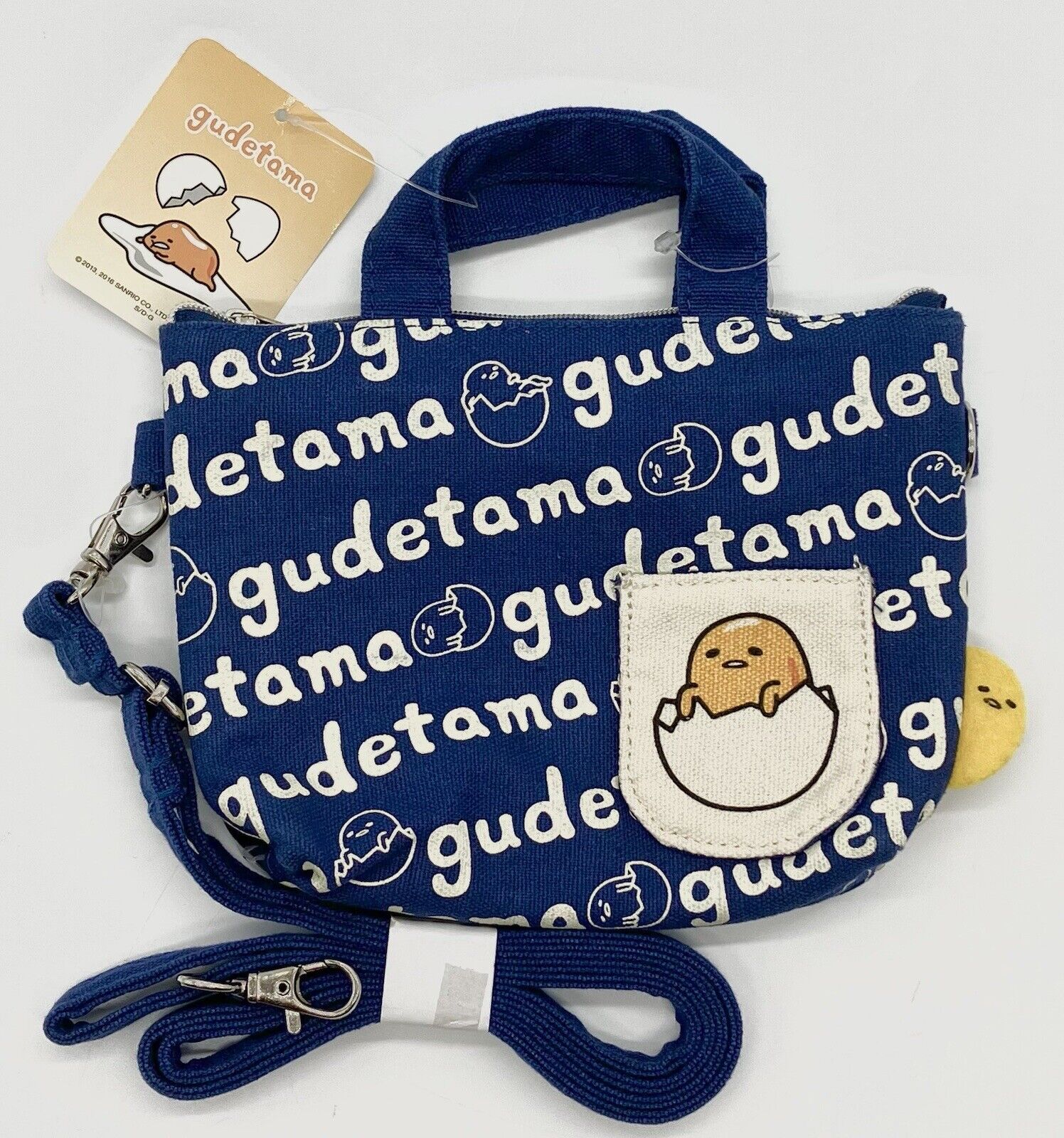 Sanrio Gudetama Smartphone Mini Tote Bag Shoulder Bag Pochette from Japan #2